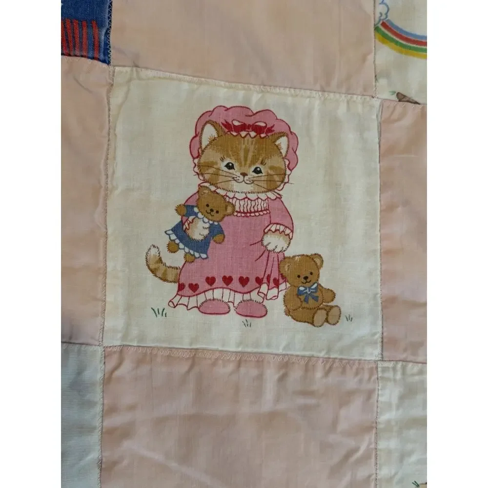 Handmade vintage patchwork